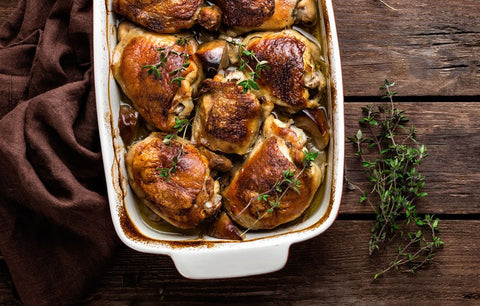 Blackberry Ginger Slow Cooker Chicken