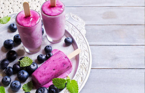 Blueberry Lemon Oil Paletas