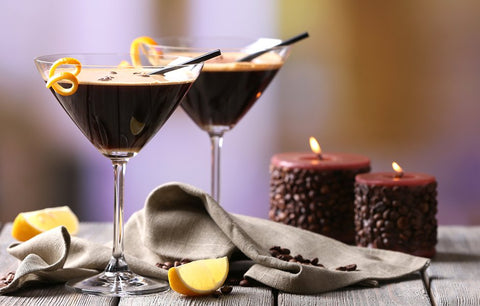 Chocolate Balsamic Martinis for Two