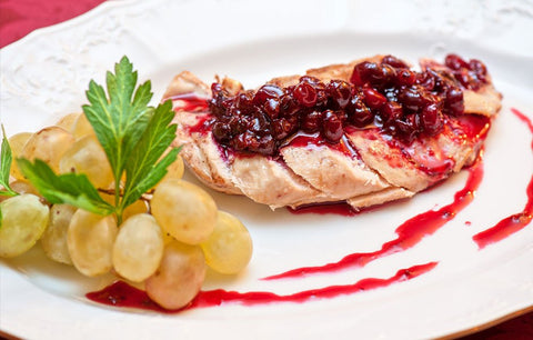 Cranberry Chicken with Shallots