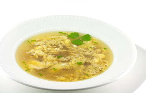 Asian Chicken and Egg Drop Soup