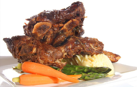 Black Garlic Balsamic Beef Short Ribs