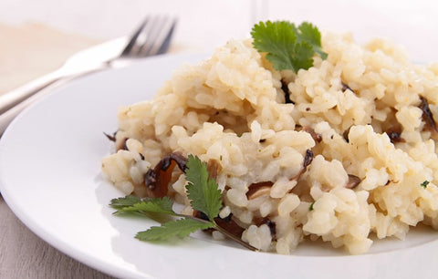 Garlic Mushroom Risotto