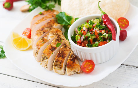 Ginger-Lime Chicken with Salsa
