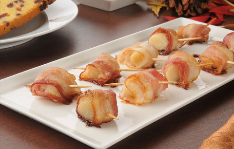 Grilled Bacon Wrapped Scallops