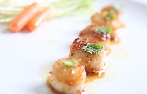 Lemon-Tarragon Seared Scallops