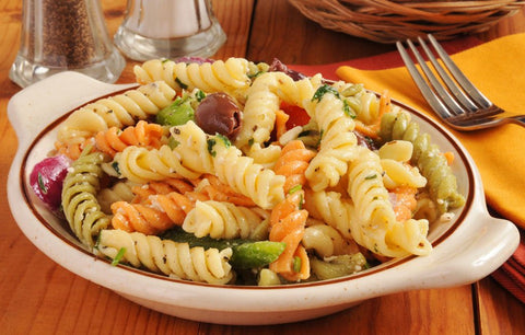 Mediterranean Tri-Colour Pasta Salad