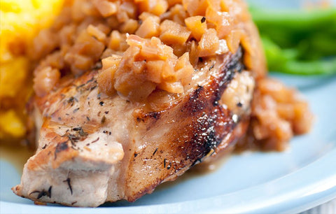 Pork Chops with Maple Apple Jus