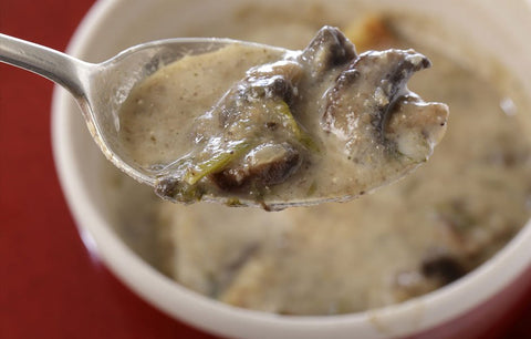Roasted Mushroom Soup