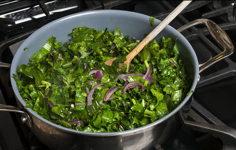 Spicy Sauteéd Kale