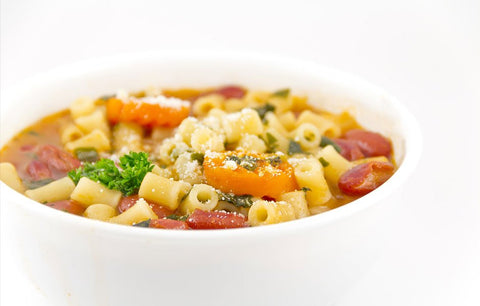 Tomato Vegetable Pasta Soup