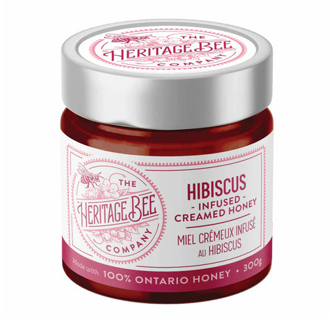 The Heritage Bee Company: Hibiscus Creamed Honey