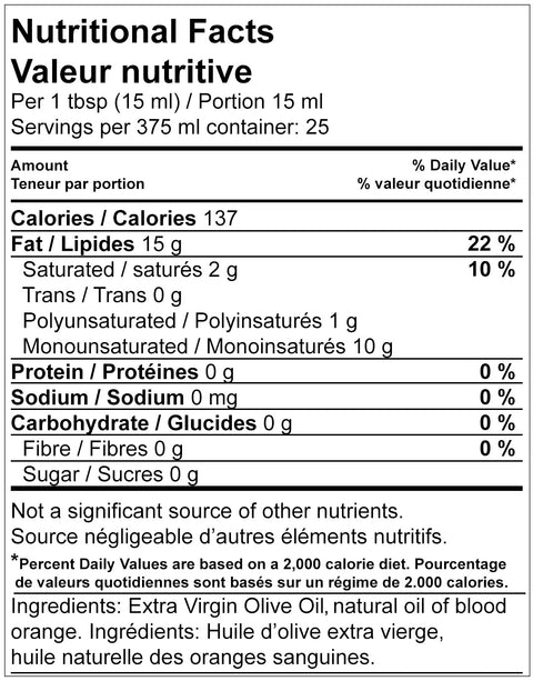 Blood Orange Fused Olive Oil
