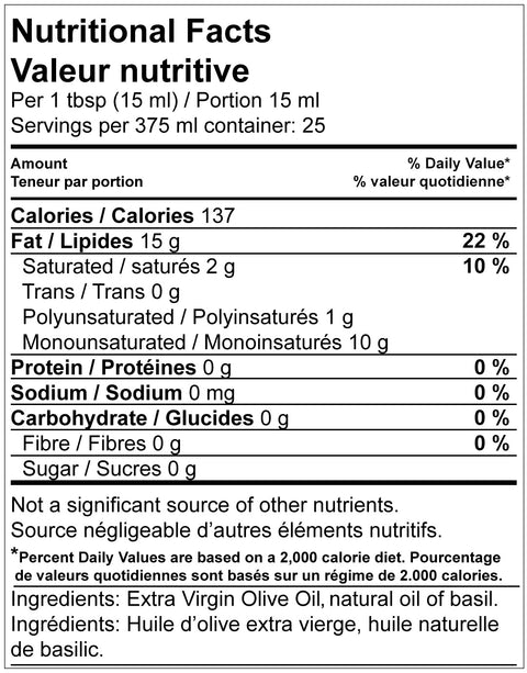 Basil Fused Olive Oil
