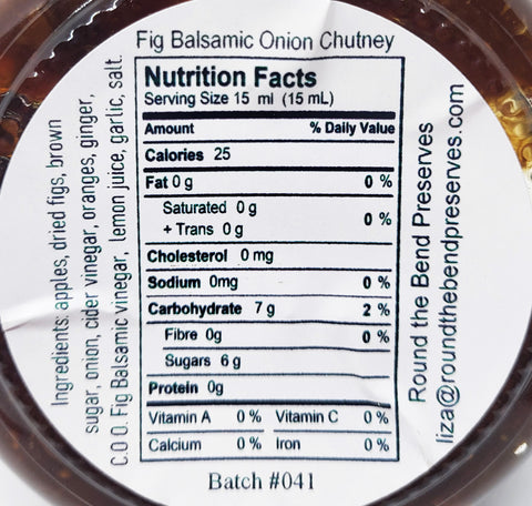Fig Balsamic Onion Chutney