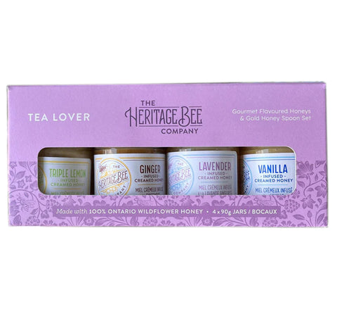The Heritage Bee Company: Tea Lover Honey Gift Set