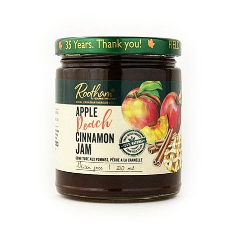 Rootham Gourmet: Apple Peach Cinnamon Jam