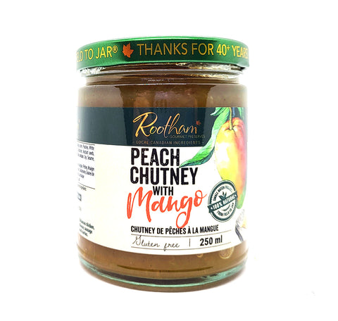 Rootham Gourmet: Peach Chutney with Mango