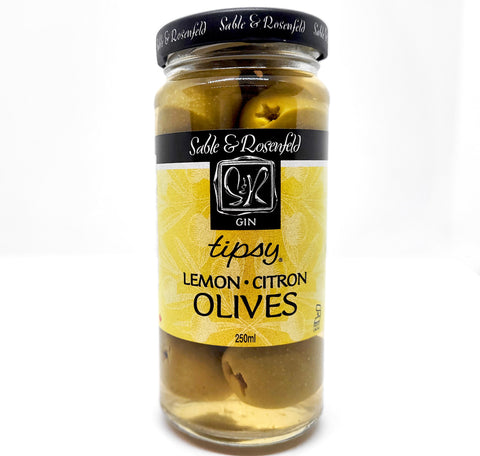 Sable & Rosenfeld: Gin Lemon Tipsy Olives